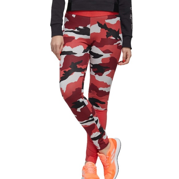 adidas Women's climalite Fast and Confident Printed Tights size medium - Picture 14 of 14